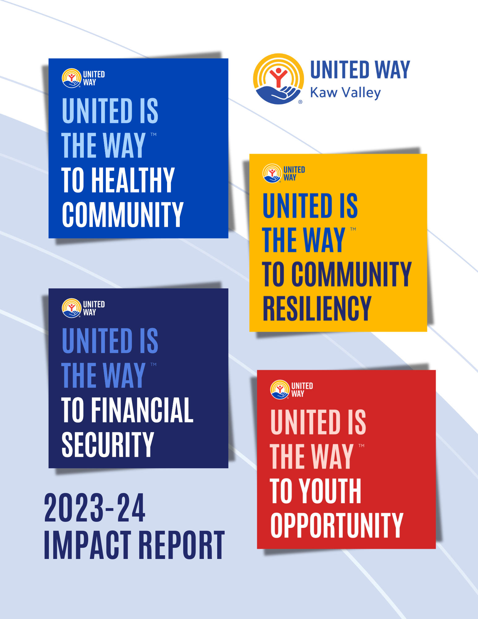 Cover page of UWKV 2023-2024 Impact Report