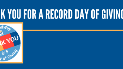 Thank you for a record Day of Giving